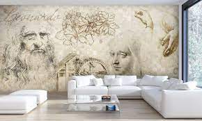 Wallpaper Leonardo Design Da Parete Carta Da Parati Arredamento