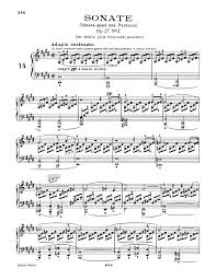 Beethoven Moonlight Sonata Op27 No2 Beethoven was about 30 years old when he wrote the sonata. beethoven moonlight sonata op27 no2