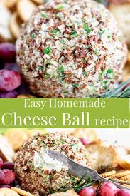 Bacon Horseradish Cheese Ball Recipe Cheese Ball Homemade Cheese Cheese Ball Recipes