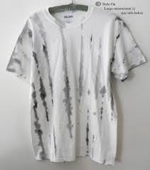 Black And White Tie Dye T Shirt Graphic Tee Shirt Tie Dye T Shirt Black And White Tee Retro Hand Painted Dip Dye Hipster Stripes White Black And White Tees Tie Dye Tie Dye T Shirts