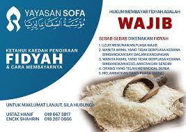 Seperti yang diketahui, tahun 2015 merupakan tahun transformasi uitm. Fidyah Puasa Orang Meninggal Dunia
