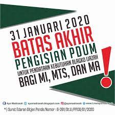Buku digital madrasah adalah portal untuk membaca dan mendownload buku pelajaran yang dapat digunakan oleh siswa madrasah. Batas Akhir Pengisian Pdum 2020 Ayo Madrasah
