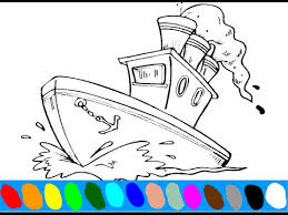 Vintage tugboat coloring page from ships and boats category. Tugboat Coloring Pages For Kids Tugboat Coloring Pages Youtube