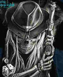 صور رعب جديدة 2019 أقوي خلفيات جماجم عفاريت مخيفة ومرعبة horror photos 14 skull art black and grey tattoos skull