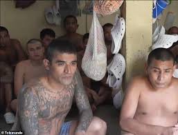 In el salvador, there are two dominant gangs, ms13 and barrio 18. Notorious Rival Gang Members Find A Way To Coexist Inside Overpopulated Jail Cells In El Salvador Readsector