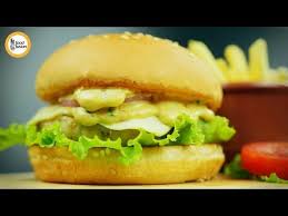 Double Melt Chicken Cheese Burger Recipe By Food Fusion Youtube Quick Cooking Recipes Recipes Cheeseburger Recipe