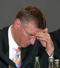 Peter J. Mathis anlässlich einer Pressekonferenz in Frankfurt am