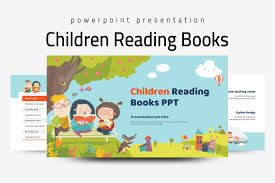 This template is a child reading a book with blackboard background. Children Reading Books Ppt 531630 Presentation Templates Design Bundles