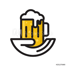 Hand Hold Beer Mug Logo Icon Vector Template Buy This Stock Vector And Explore Similar Vectors At Adobe Stock Adobe Stock Logo Icons Beer Mug Beer