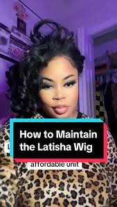 Restoring Latisha Wig