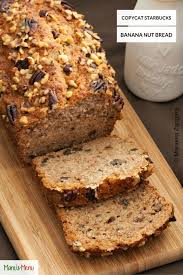 Copycat Starbucks Banana Nut Bread Recipe Nut Bread Banana Nut Bread Homemade Recipes Dessert