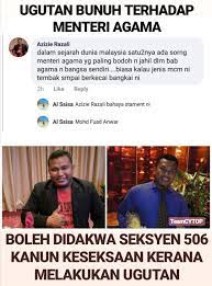 A family member has been remanded at sg buloh prison for a case involving verbal threat under seksyen 506 kanun keseksaan. Team Cytop Seksyen 506 Kanun Keseksaan Barang Siapa Facebook