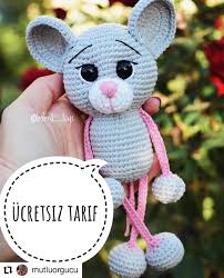 Ucretsiztarifler On Instagram Repost Mutluorgucu Konya Turkey Minnos Bir Cingirak Ile Geldim Bu Kez Ben Co Amigurumi Orme Bebekler Tig Isleri