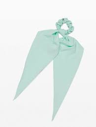 Rare luxury tiffany blue skinny slim line italian tie jacquard necktie italy. Lululemon Uplifting Scrunchie Flow Hair Tie Tiffany Blue Blgw For Sale Online Ebay