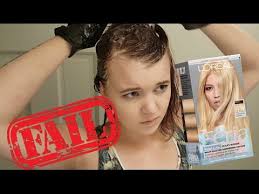 She stresses that going from blonde to brunette can take several appointments, and exposing your newly dyed hair to the sun or ocean water could potentially affect. L Oreal Feria Rebel Chic Ultra Pearl Blonde Hair Dye Review Demo Youtube