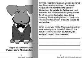 Thanksgiving History With Spanish Vocabulary With Pepper Thanksgiving History Thanksgiving Vocabulary Spanish Vocabulary