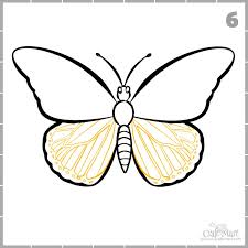 How To Draw A Butterfly Step By Step Easy And Fast Craft Mart If butterfly drawing is what you want to do, then you have come to the right place. how to draw a butterfly step by step
