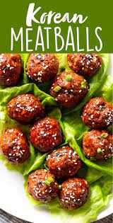 Easy Korean Meatballs Recipe Fox And Briar Recipe Recipes Beef Recipes Ground Beef Recipes Easy