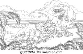 Malvorlagen dinosaurier t rex steckbrief. Tyrannosaurus Vectors Royalty Free Gograph