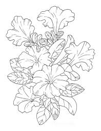 Today, coloring pages for adults are very popular. 112 Beautiful Flower Coloring Pages Free Printables For Kids Adults