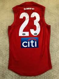 If you're a keen sydney swans supporter, then our online merchandise store is the perfect shopping browse our catalogue of official sydney swans footy merchandise and take advantage of the best. Afl Player Issue Match Worn Jumper Guernsey Sydney Swans Lance Franklin Bigfooty