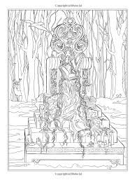 Gothic Dark Fantasy Coloring Book Fantasy Art Coloring Witch Coloring Pages Coloring Books Coloring Pages
