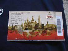 Click here for a moscow metro. 2008 Uefa Champions League Final Wikipedia