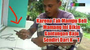 Maybe you would like to learn more about one of these? Cara Bikin Hanger Kawat Gantungan Baju Youtube