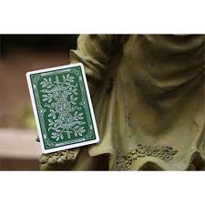 Order now — we'll send it first thing monday morning. Monarch Playing Cards Green By Theory 11