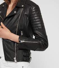 Allsaints Papin Leather Biker Jacket Google Shopping Discount Clothing Jackets Urban Chic Looks