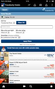 Travelocity is a travel and tourism app. Travelocity Pricepulse