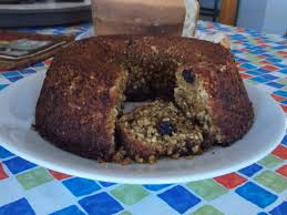 Calda De Açucar Para Bolo De Banana Bolo De Aveia Com Acucar Mascavo E Frutas Secas Receita Bolo De Aveia Ideias Bolo Com Acucar Mascavo