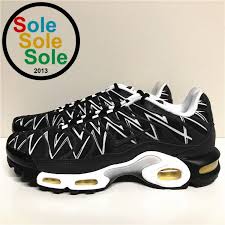 Nike Air Max Plus Tn Black Shark Running Shoes Aj6311 001 Size 10 Fashion Clothing Shoes Accessories Mensshoes Athl Nike Air Max Plus Shoes Running Shoes