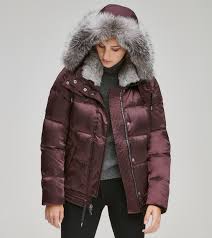 Andrew marc new york rn #74847 ca #20898 pea coat calf suede, camel (no #f8sy28). Fur Shearling Andrew Marc