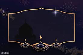 Download Premium Vector Of Gold Frame On Diwali Pattern Background Vector Vector Background Pattern Background Patterns Art Background