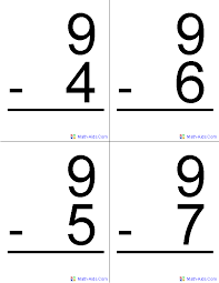In first grade, kids are just getting into subtraction. Flash Cards Math Flash Cards