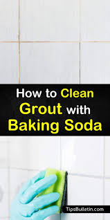 Take care of grout in bathroom walls and use one of these recipes as a way to clean dirty grout in tile floor, too. 4 Easy Ways To Clean Grout With Baking Soda