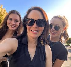 Just a mom with her girl's