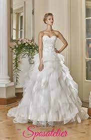 Acquista abiti cinesi dal tuo portale italiano miamastore e non paghi alcuna tassa doganale alla consegna! Vestito Da Sposa Principesco A Balze Economici Vendita Onlinesposatelier