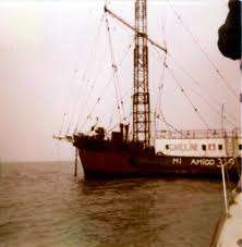 the mi amigo sinks march 1980