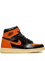 Air Jordan 1 Retro High Og Black And Orange Jordan Air Jordan 1 Retro High Og Shattered Backboard 3 0 Farfetch In 2020 Air Jordans Jordan 1 Retro High Jordan 1 Orange