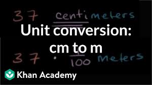 Use of the inch can be traced back as far as the 7th century. Unit Conversion Centimeters To Meters Measurement And Data 5th Grade Khan Academy Youtube