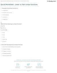 30 Linear Or Nonlinear Worksheet Worksheet Project List