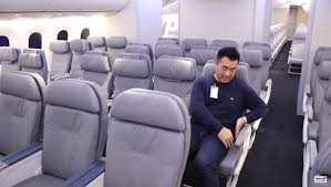 Lisa perches on the engine of virgin's final boeing 747 but while you might expect me to be peering down on the clouds, my view is of the inside of virgin's maintenance hangar at heathrow airport. A Look Inside The Newest Boeing 747 Flyertalk The World 39 S Most Popular Frequent Flyer Community