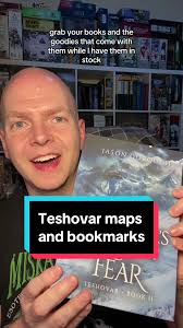 Get a free Teshovar map and bookmark by ordering signed books through my  Tiktok shop! #booktok #teshovar #jasondorough #fantasybookrecs  #fantasybooktok #lizandrasdeepestfear #fantasymap