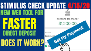 Stimulus Check Update Irs Get My Payment Works Youtube