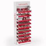 Mini Open Sell Salon and Spa Makeup Display with Open Stock