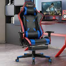 massage racing gaming chair chair with rgb led lights gaming chair computer desks for home rgb led lights