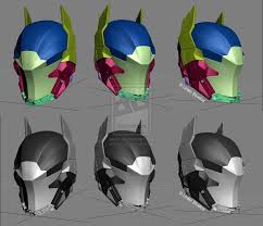 Arkham Knight Helmet Final Model By Uratz Studios On Deviantart Knights Helmet Arkham Knight Knight