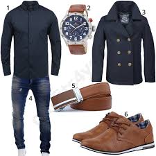 Manner Outfit Mit Hemd Parka Und Business Sneakern Outfits4you De Manner Outfit Herren Outfit Outfit